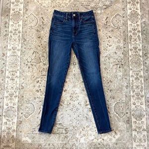 AE blue denim Jeggings